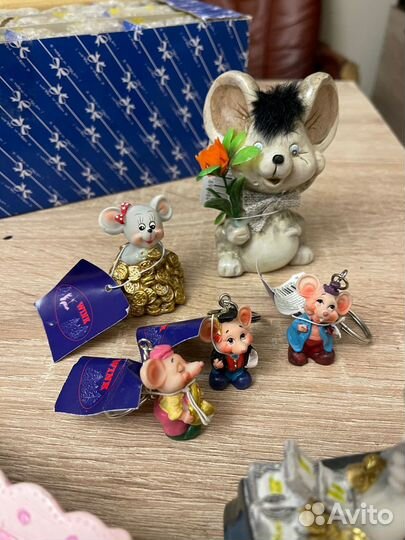 Сувенир керамический Мышь 1000+шт