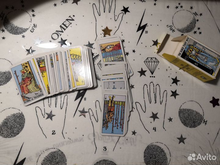 Карты taro Мини The Rider tarot desk