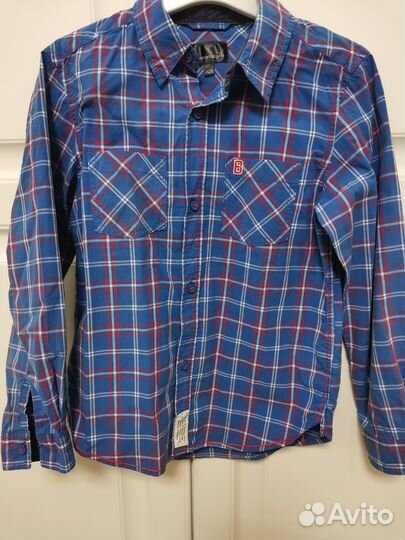 Рубашка для мальчика 128