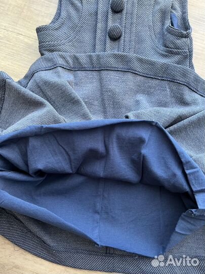 Платье теплое новое Турция 92, 98 см