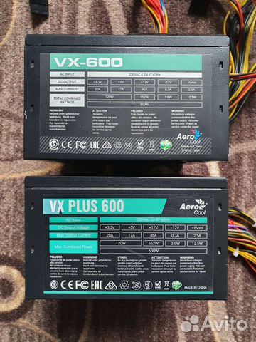 Aerocool vx plus 600w купить в Севастополе | Электроника | Авито