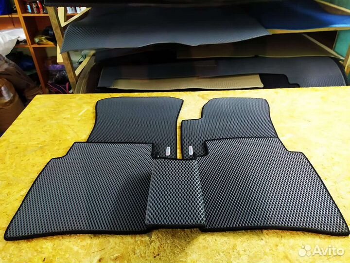 3d коврики eva с бортами