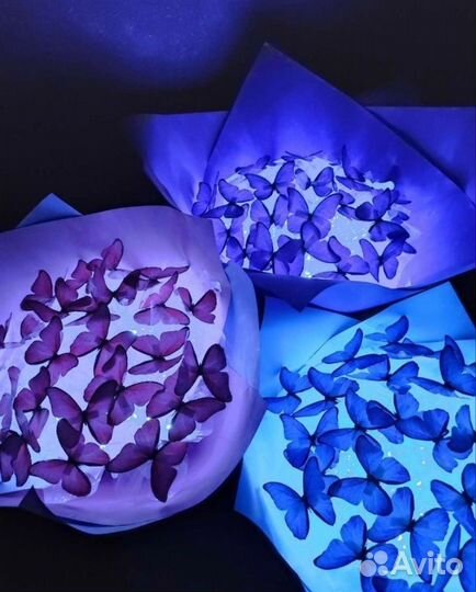 Букет из бабочек