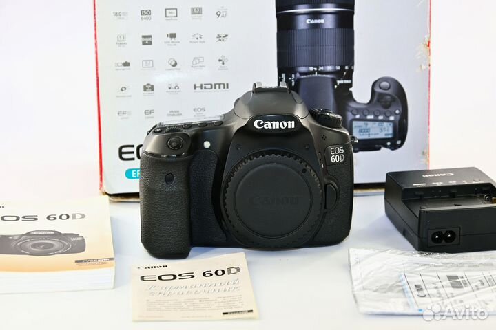 Canon EOS 60D 18.0MP зеркалка body