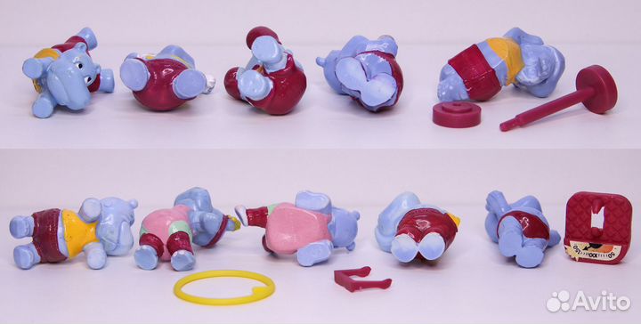 Бегемоты - спортсмены / фитнес 1990-1993 г. Киндер