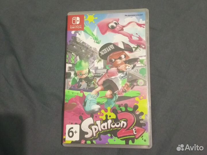 Splatoon 2 картридж