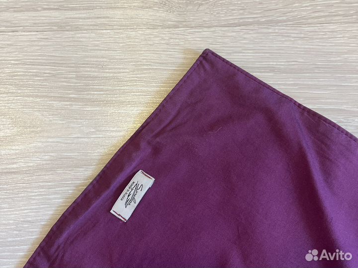 Косынка женская кожаная экокожа голубая новая