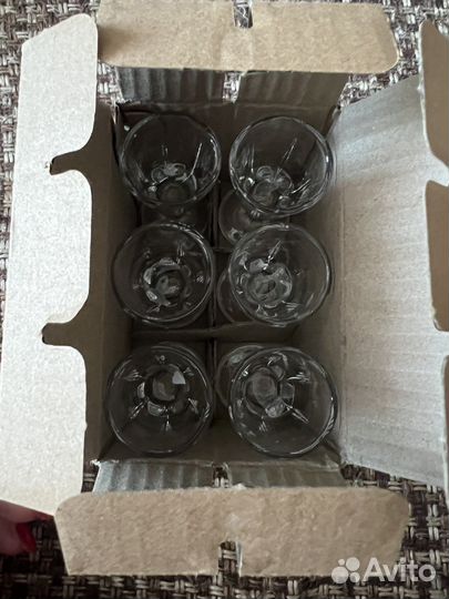 Набор стопок мини 6 штук 10 мл