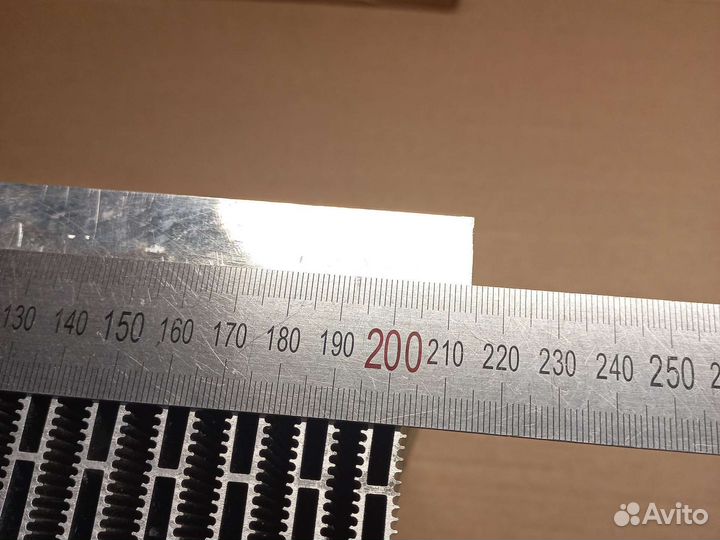 Радиатор алюминиевый для электроники