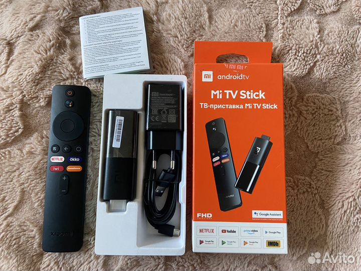 Тв-приставка MI TV Stick (android tv) продано