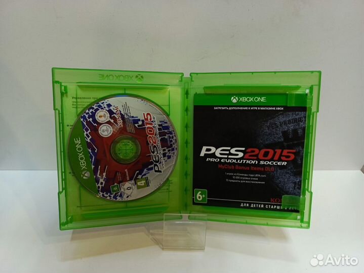 Игровые диски. Xbox One Pro Evolution Soccer 2015