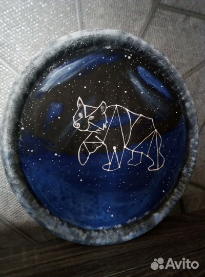 Картина на дереве