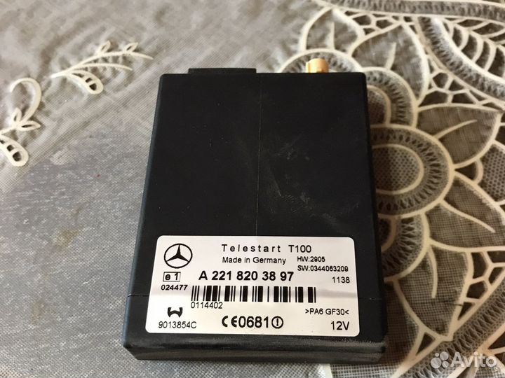 Блок управления Вебасты Мерседес