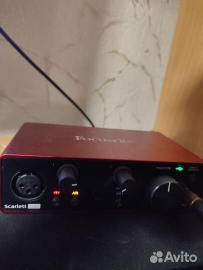 Звуковая карта Focusrite Scarlett Solo 3rd Gen