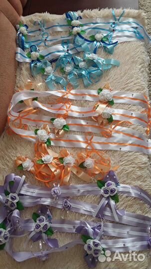 Украшение на свадебный автомобиль