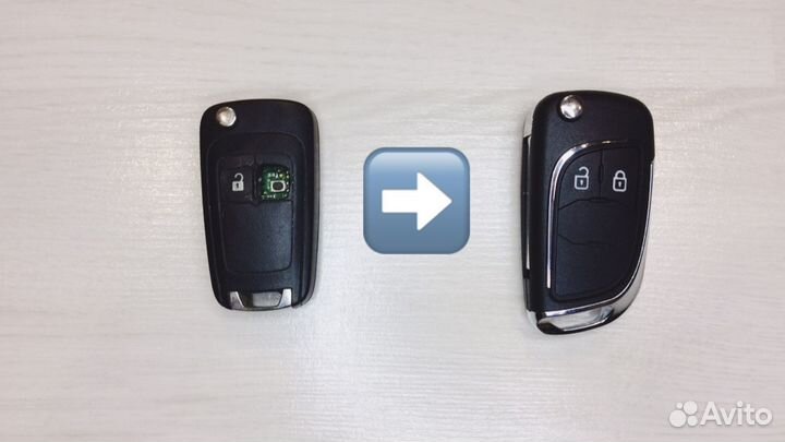 Корпус ключа для opel astra j