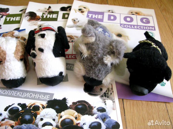 Деагостини Собачки(№№1, 24,32,41,50) Новые+Журналы