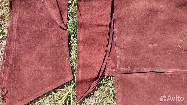 Натуральная замша для пошива / творчества