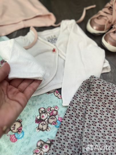 Вещи на девочку пакетом 80см новые