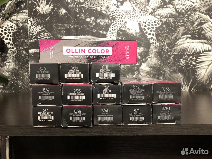 Краска для волос ollin