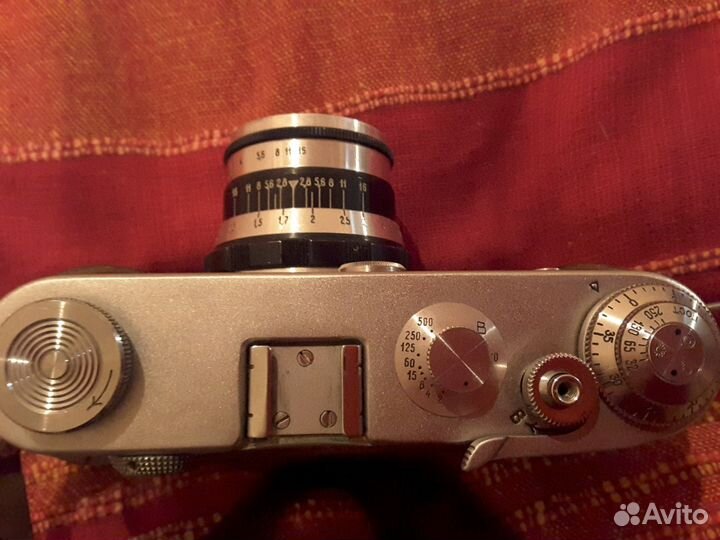 Фотоаппарат фед 3 1969год в чехле СССР