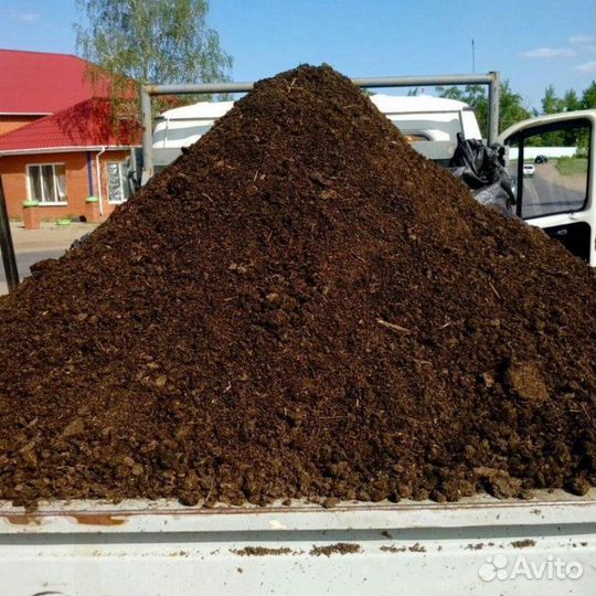 Перегной навоз грунт для саженцев, цветов, огорода