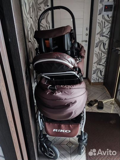 Коляска riko bruno 3 в 1