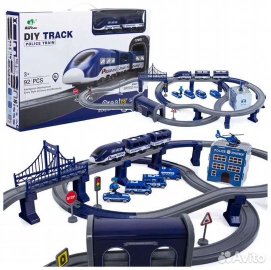 Игрушка железная Дорога с поездом