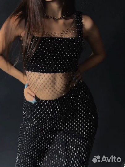 So sexy Сетка - стразы