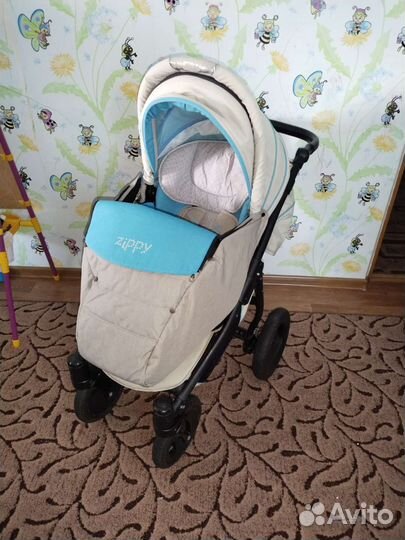 Коляска 2в1 фирмы Tutis. Хорошее состояние