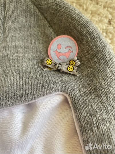 Шапка шлем для девочки новая