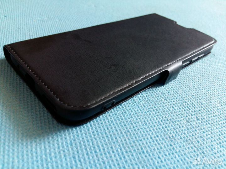 Чехол-Книжка (под кожу) для huawei Nova 4 (черный)