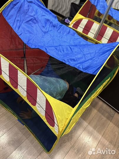 Детская палатка с шариками