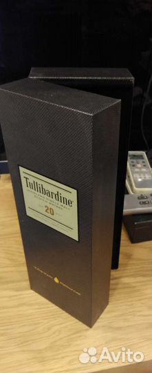 Коробка из-под элитного алкоголя Tullibardine
