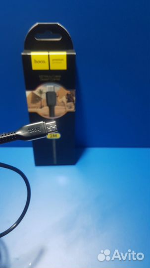 Кабель micro USB длина 2 метра Hoco X20 черный