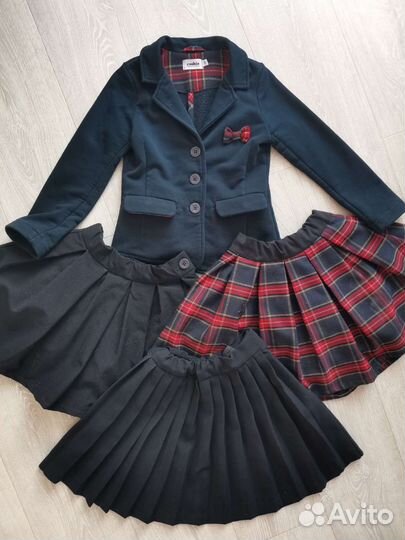 Школьная форма для девочки 122 синяя