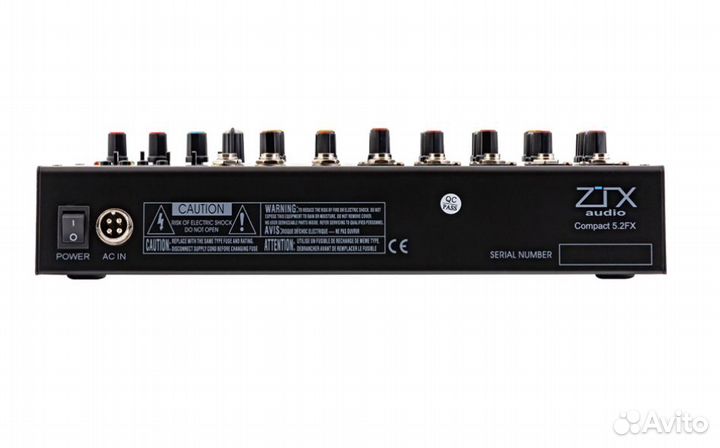 Микшерный пульт ZTX audio Compact 5.2Fx