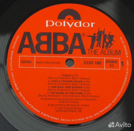 Abba LP Винил