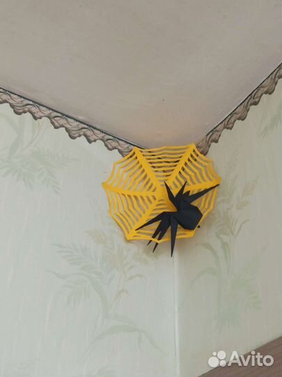 Оригами, Паук, Снежинка, Сердечко