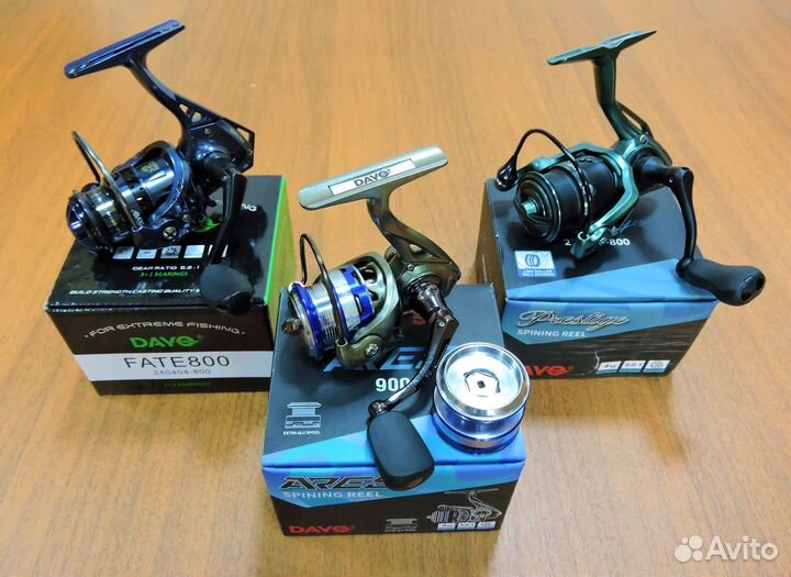 Катушки для спиннинга и удочки