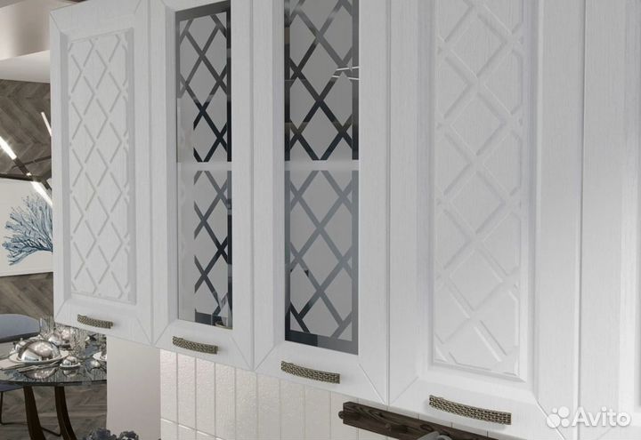 Кухня Агава Белая/Моренга 1,6м