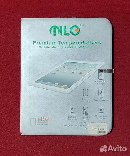 Защитное стекло для iPad mini, iPad 2/3/4