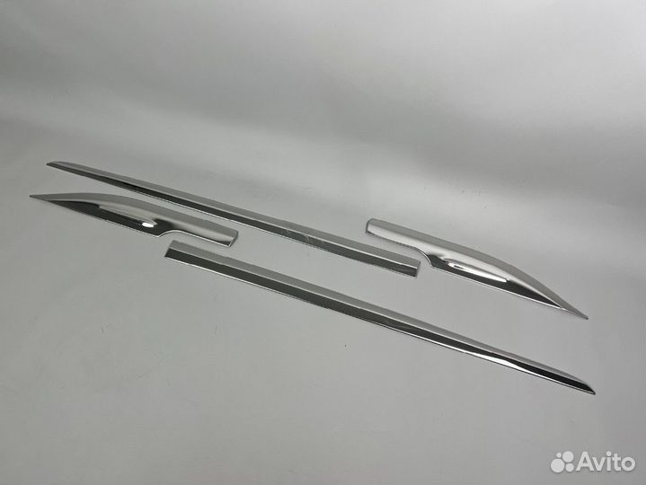 Молдинги дверей Toyota C-HR Хром SN2589 K2460