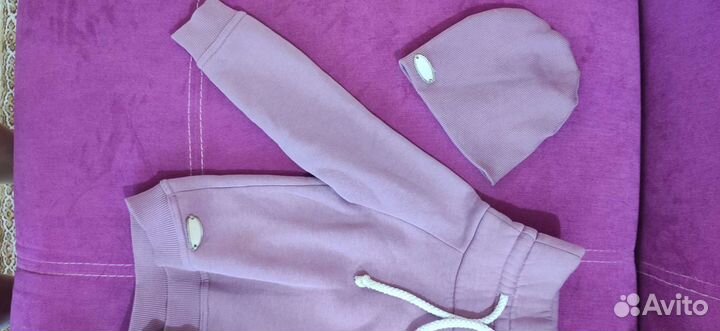 Костюм детский 98-110 теплый флис