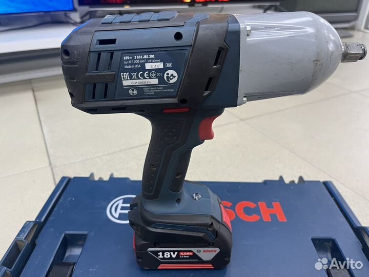 Гайковерт bosch GDS 18 V-LI HT (схи)