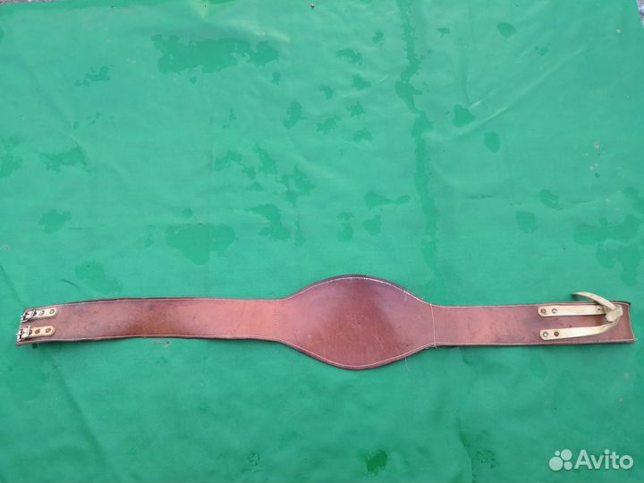 Раритетный пояс для тяжелой атлетики