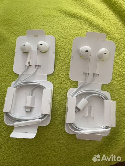Наушники apple earpods lightning из комплекта