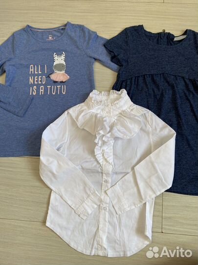 Вещи на девочку рост 110-116