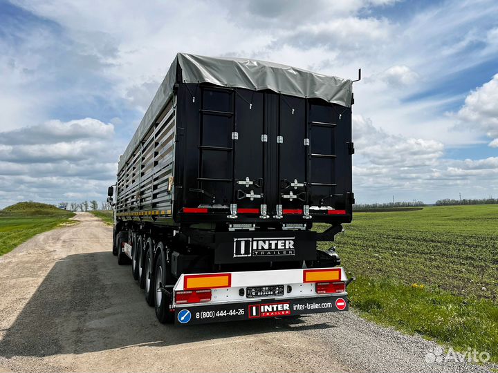 Полуприцеп зерновоз самосвальный
