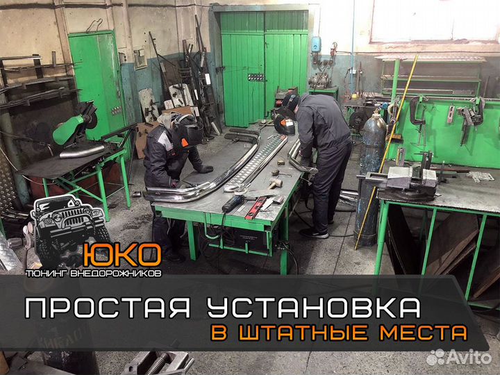Кенгурятник TLC 100